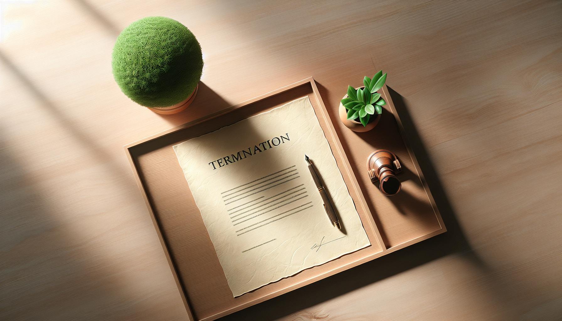 The Art of Writing a Polite Yet Firm Contractor Termination Letter