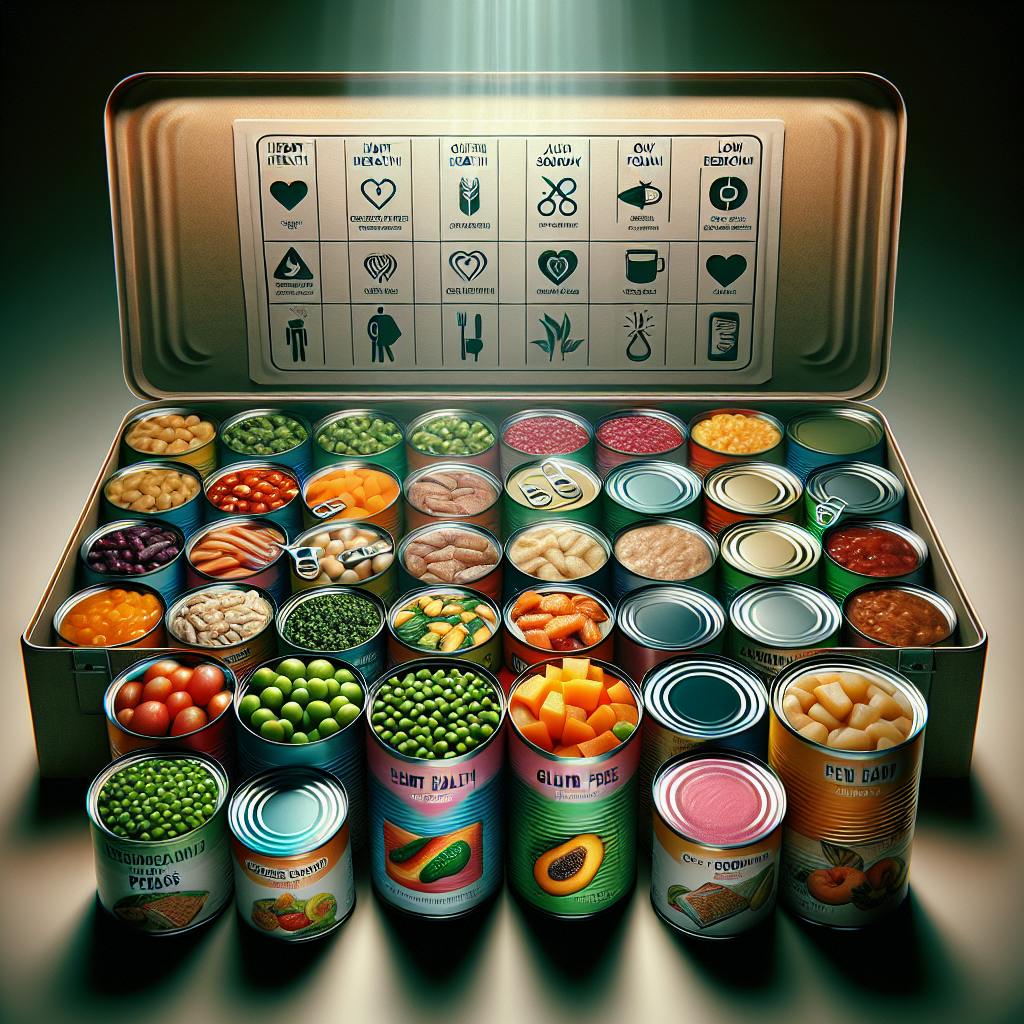 Emergency Kit Canned Food Essentials