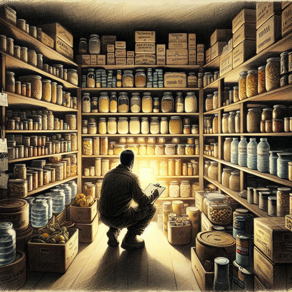 SHTF Food Storage List Essentials for Survival