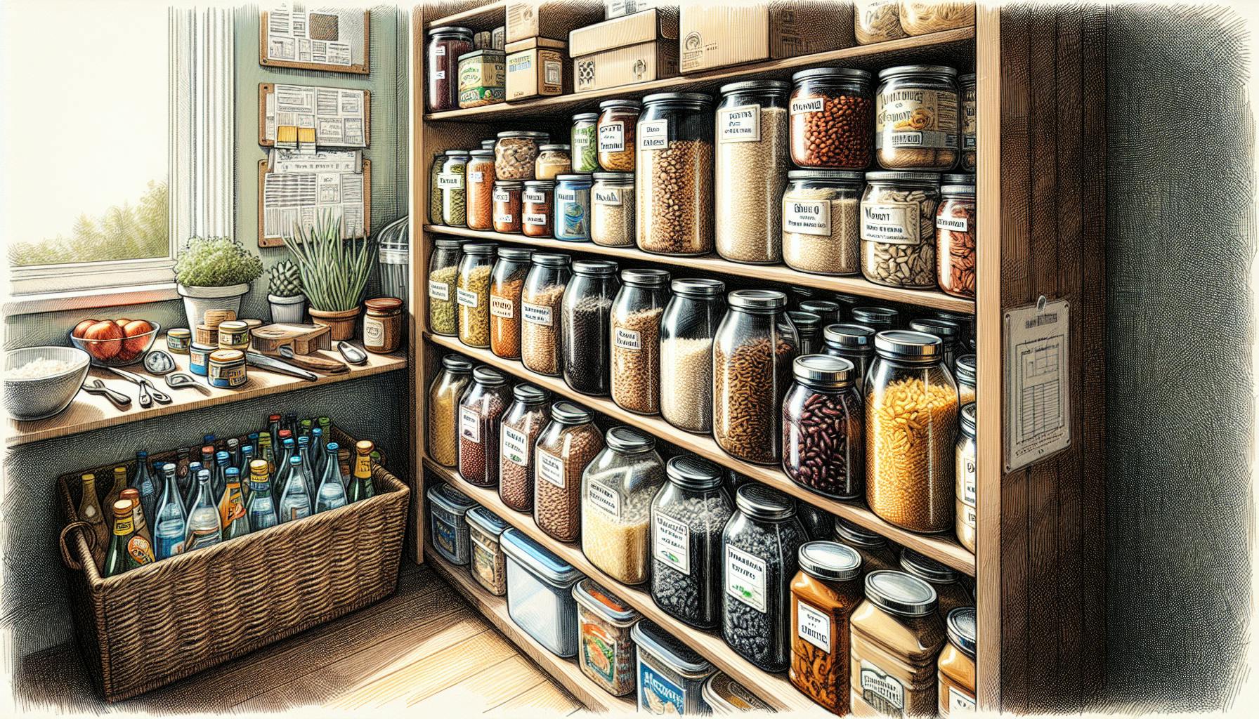 Prepper Pantry Shopping List Essentials Unveiled