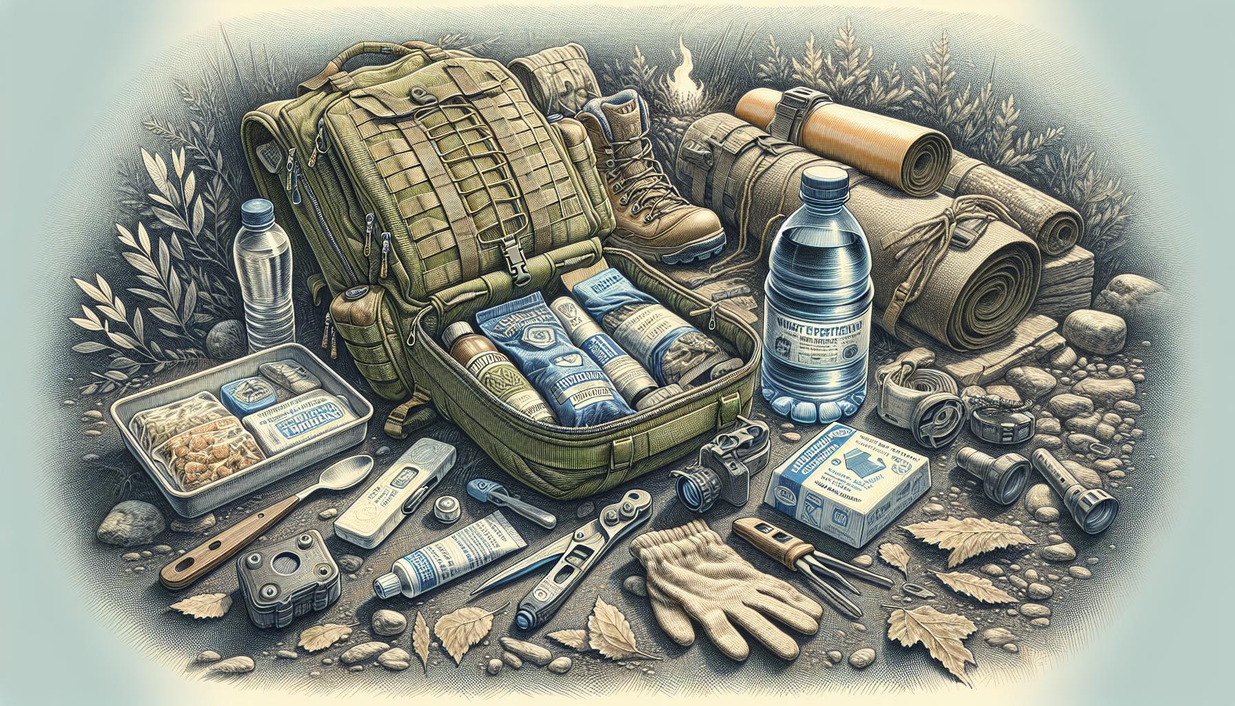 Survival Backpack Kit List MustHaves for the Prepared