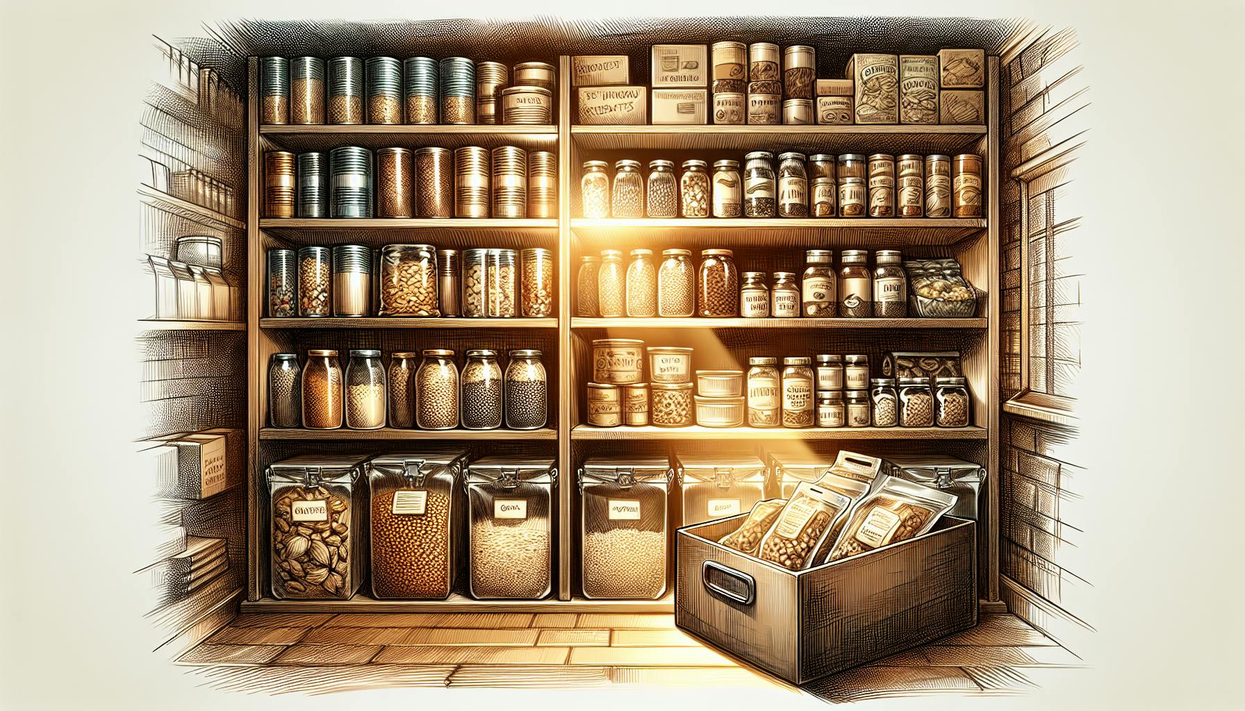 Prepper Food Storage Essentials: Building a Resilient Pantry