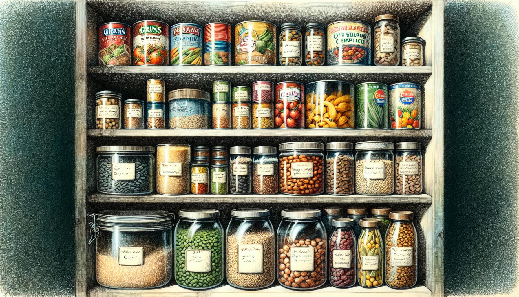 Food for Prepping: Essentials for a Balanced Survival Pantry
