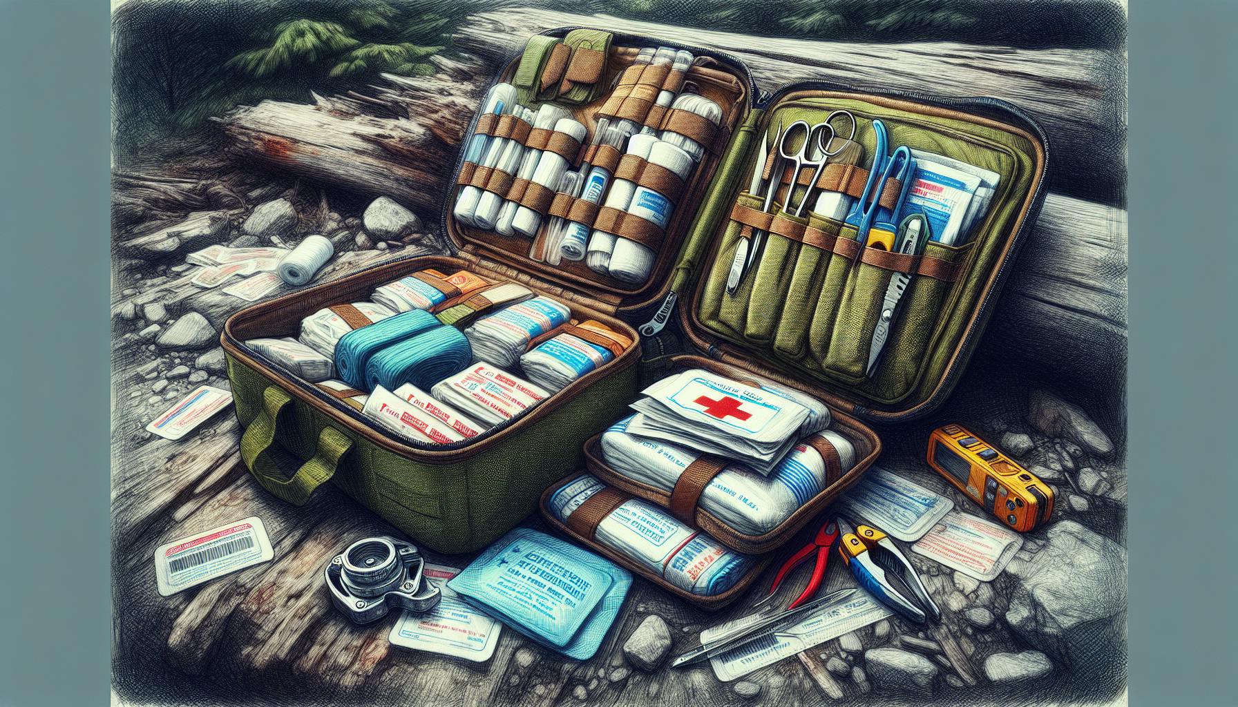 Survival 1st Aid Kit Essentials