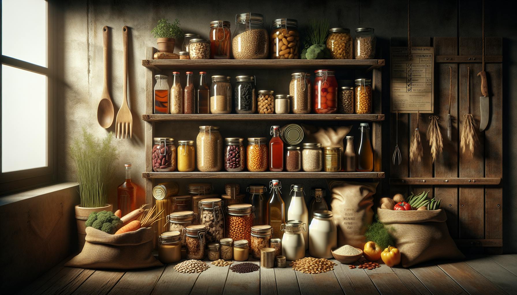 Survival Foods with Long Shelf Life Essentials