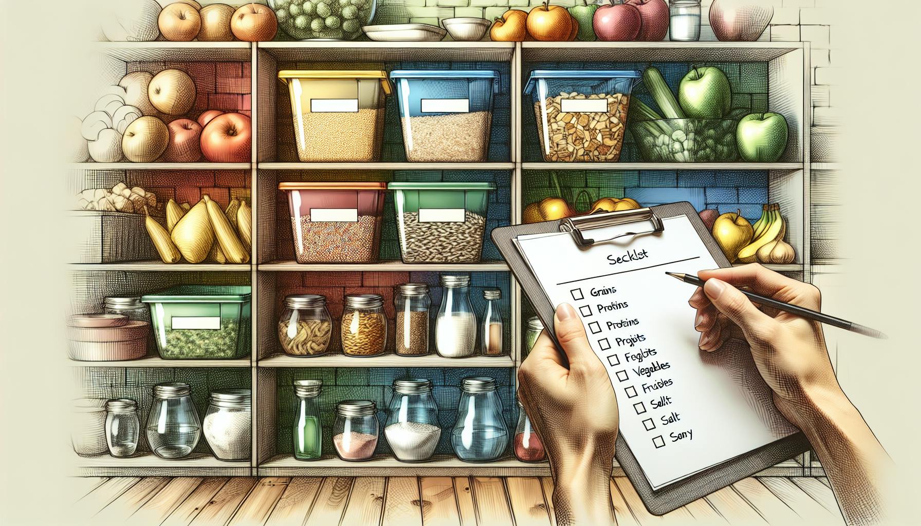 Building Your Prepper Food Checklist