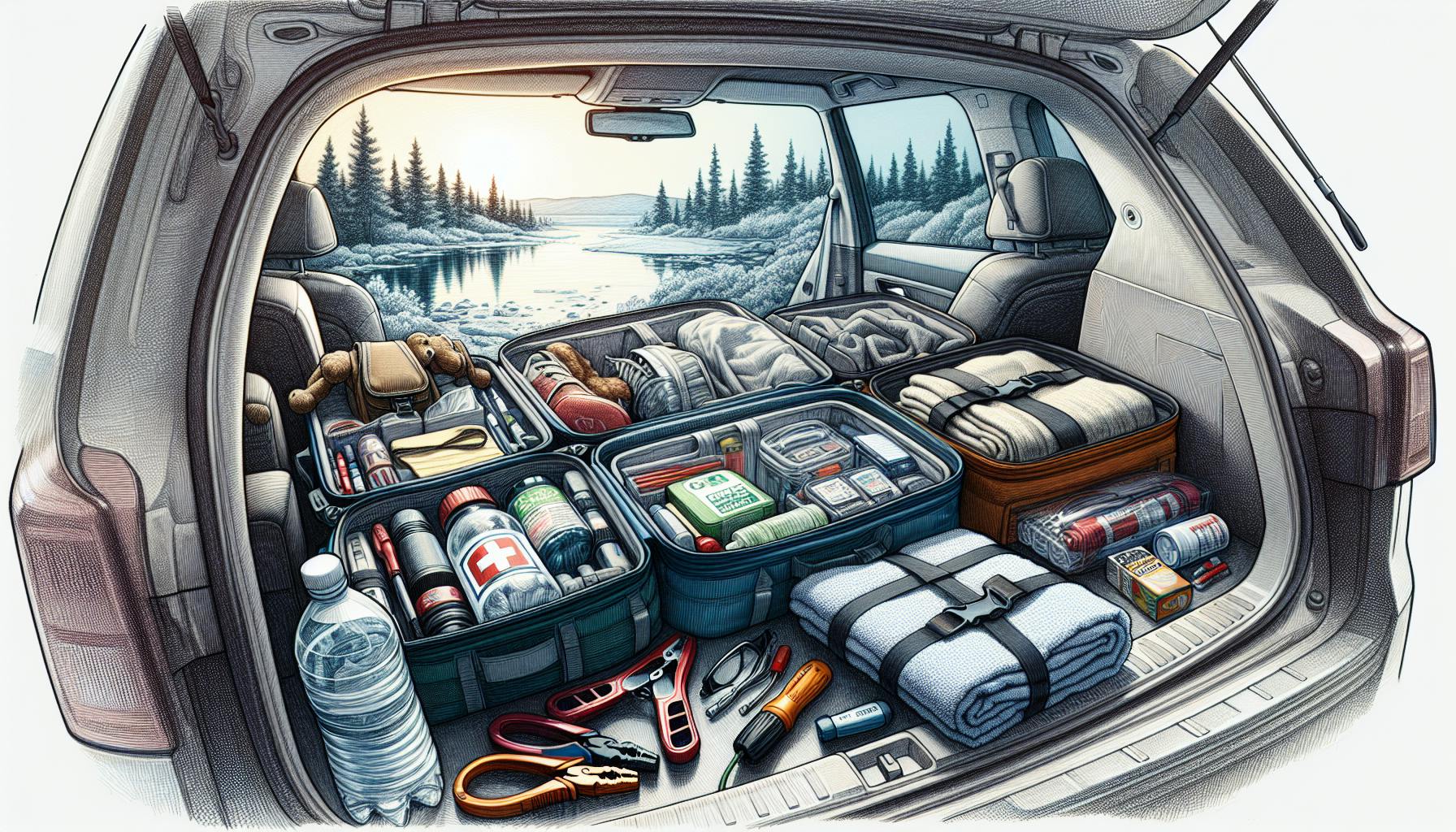 Building Your Emergency Bag for Car
