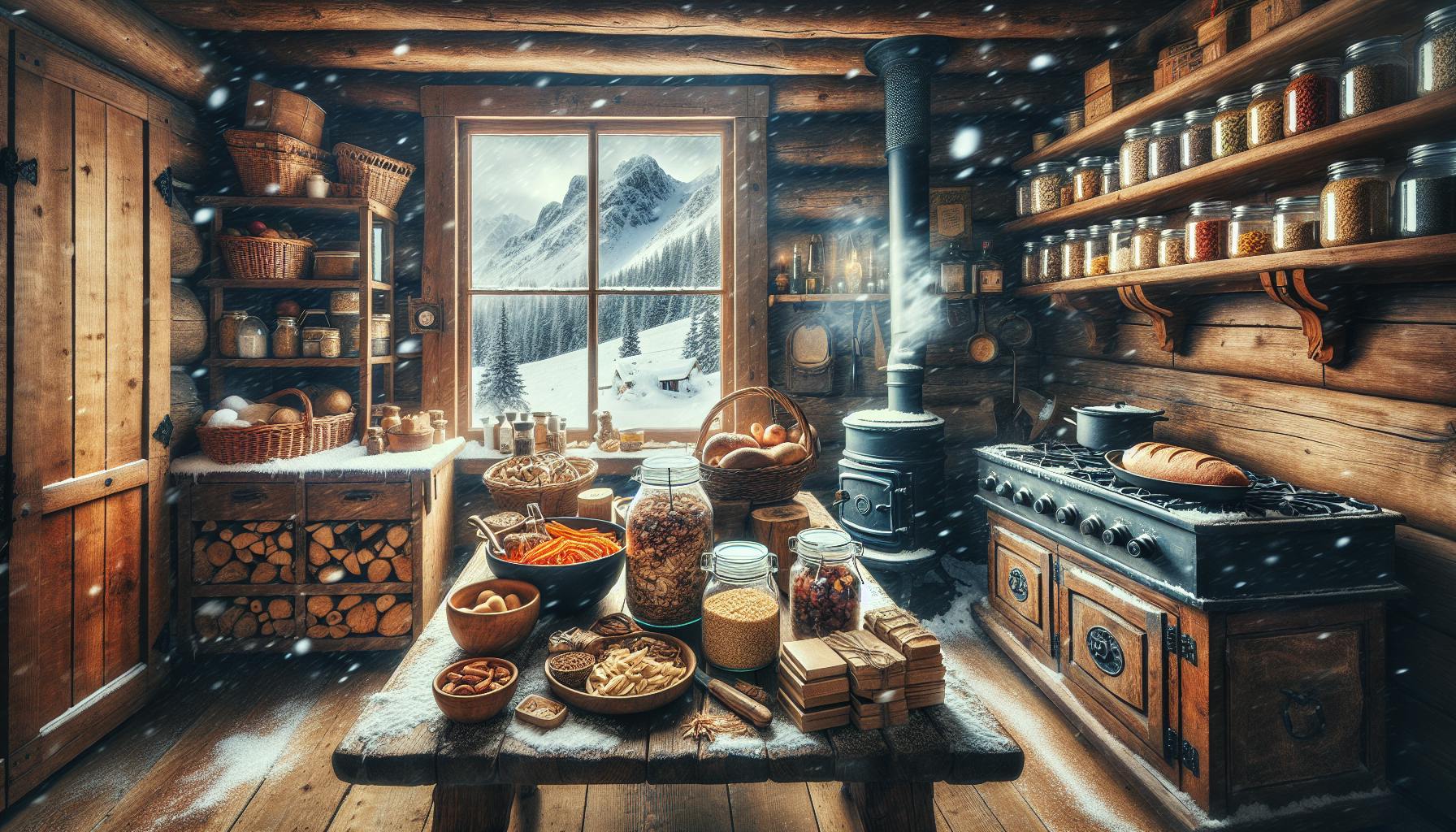 Mountain Home Survival Food Essentials