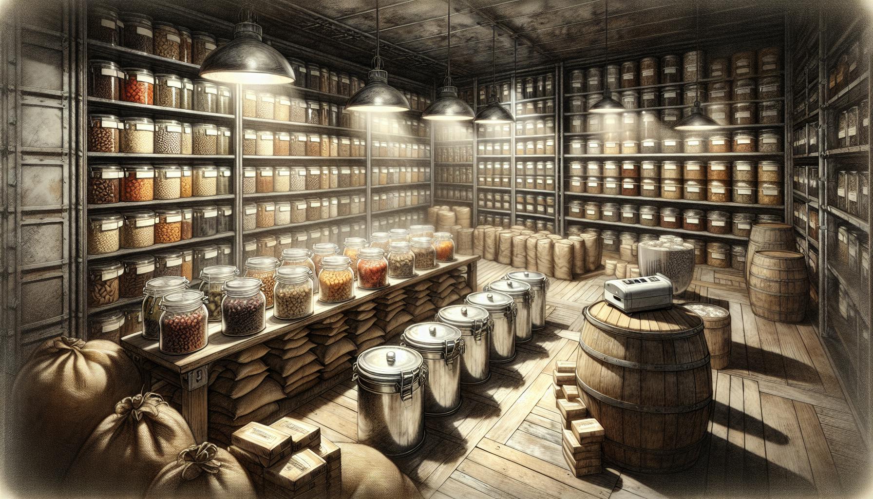 Prepper Long Term Food Storage Essentials