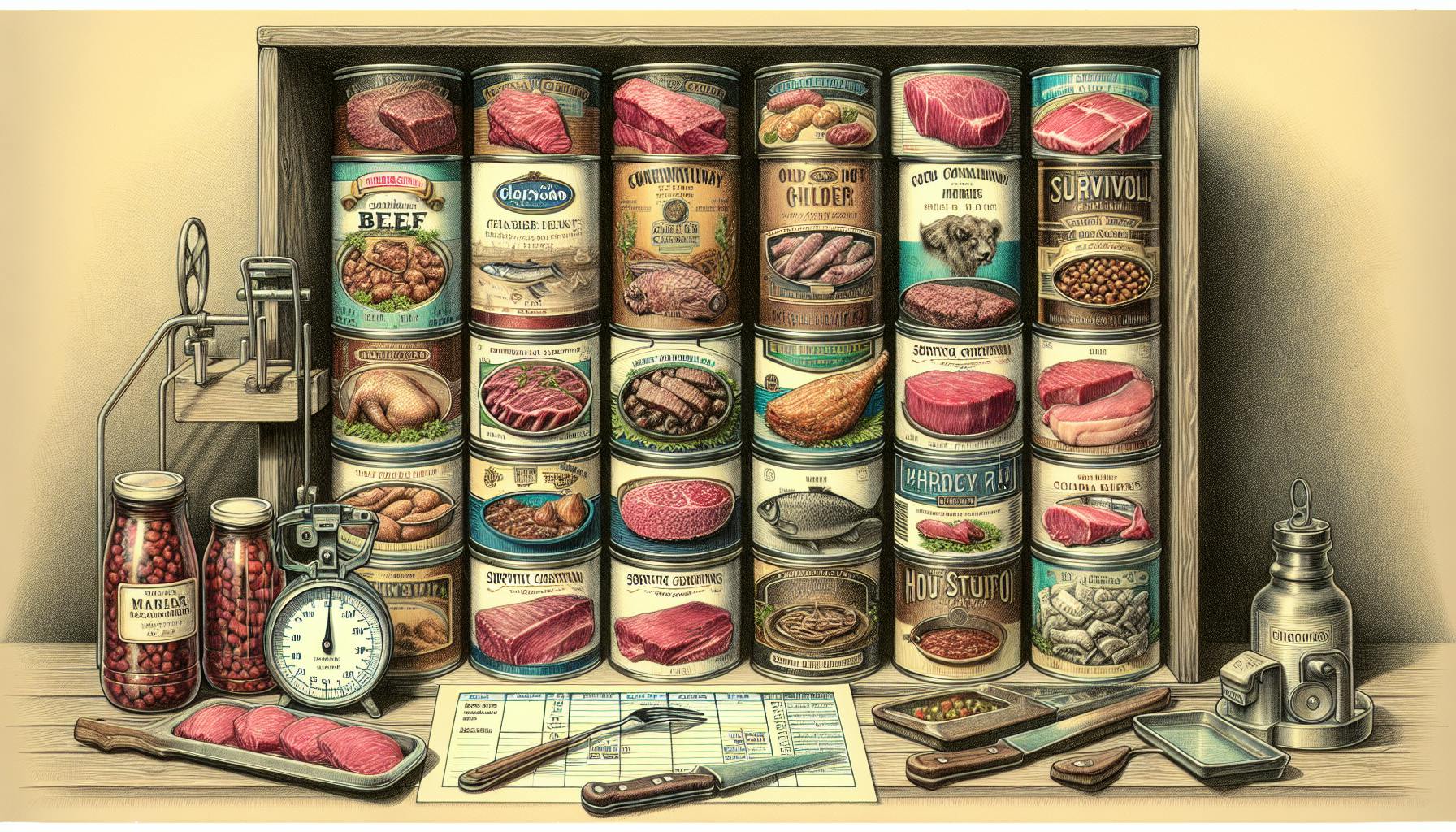 Survival Canned Meat Selection Guide