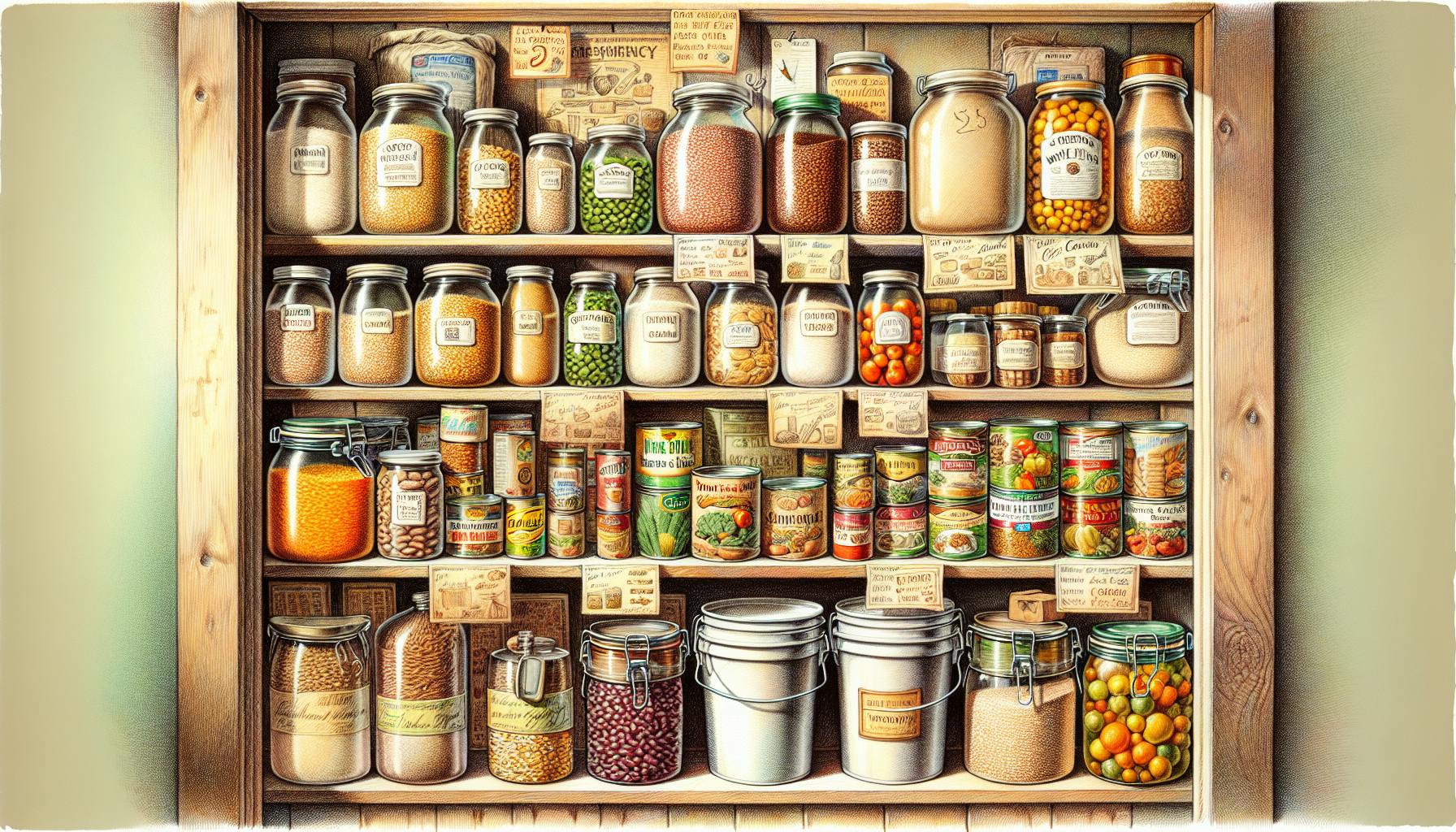 Best Long Term Food Supply on a Budget