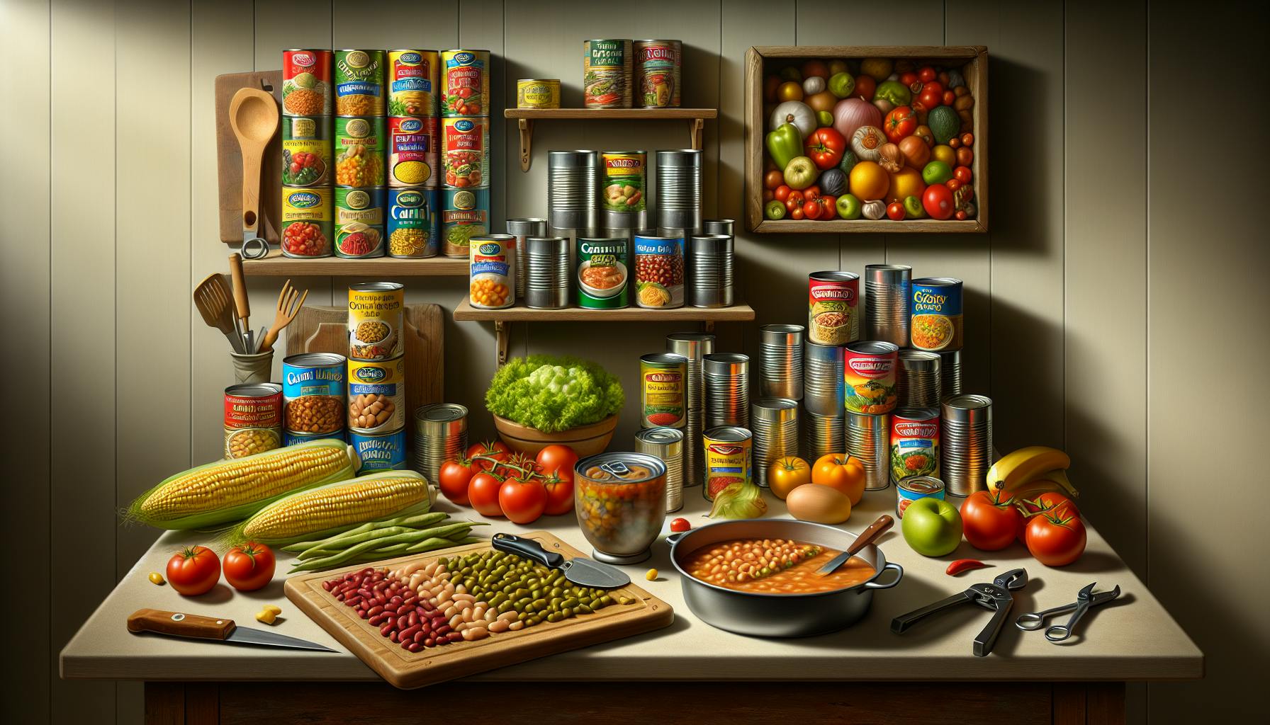 Canned Foods for Prepping: Quick Recipes