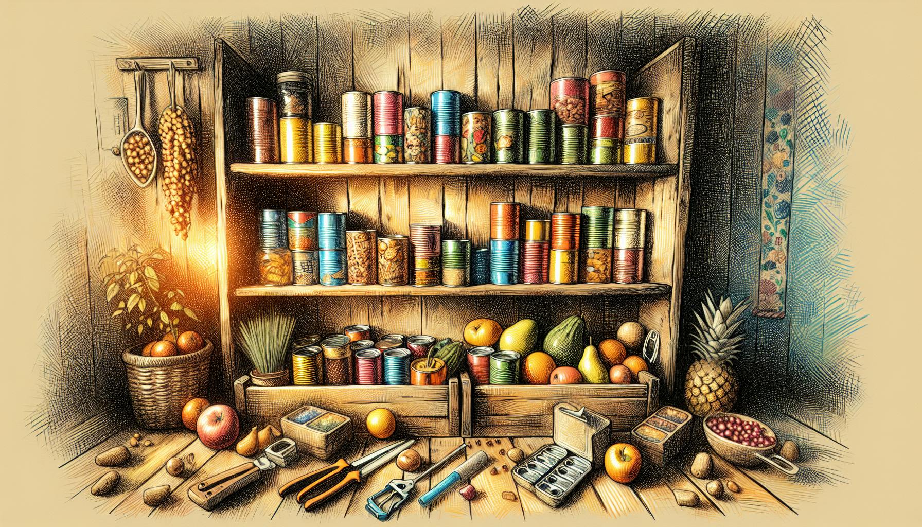 Survival Pantry Canned Food with Longest Shelf Life