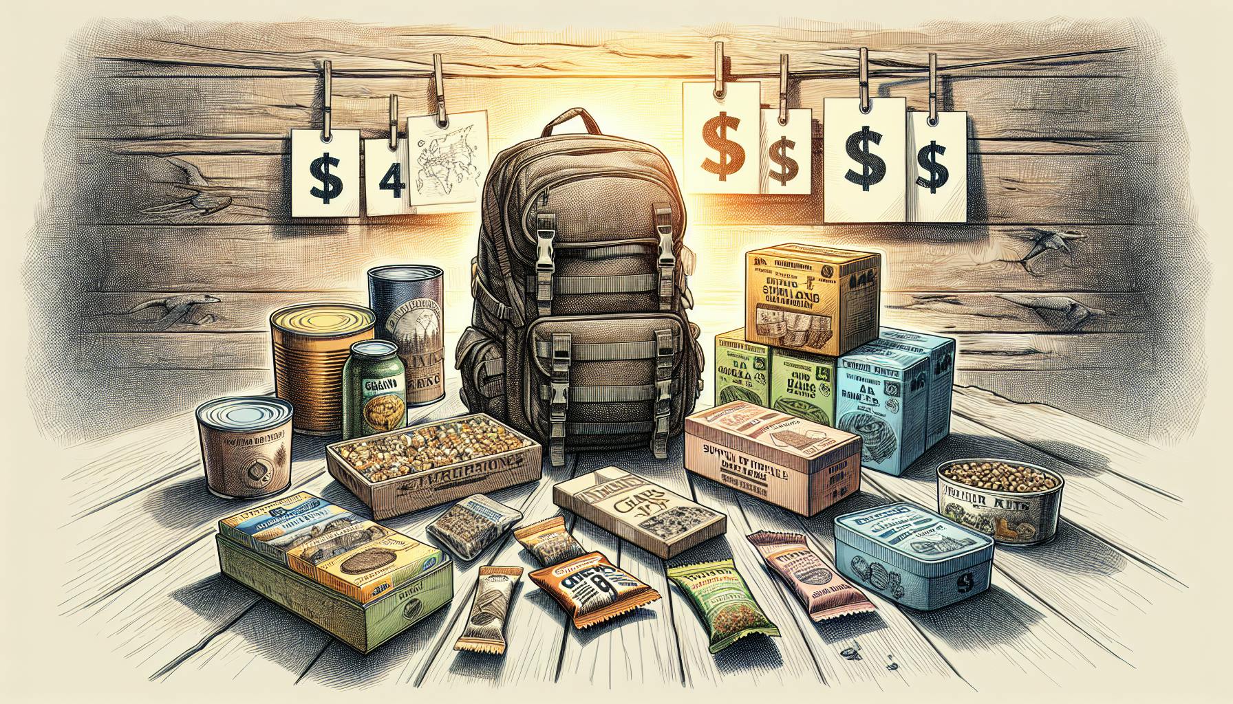 Cheapest Survival Food Kits Comparison