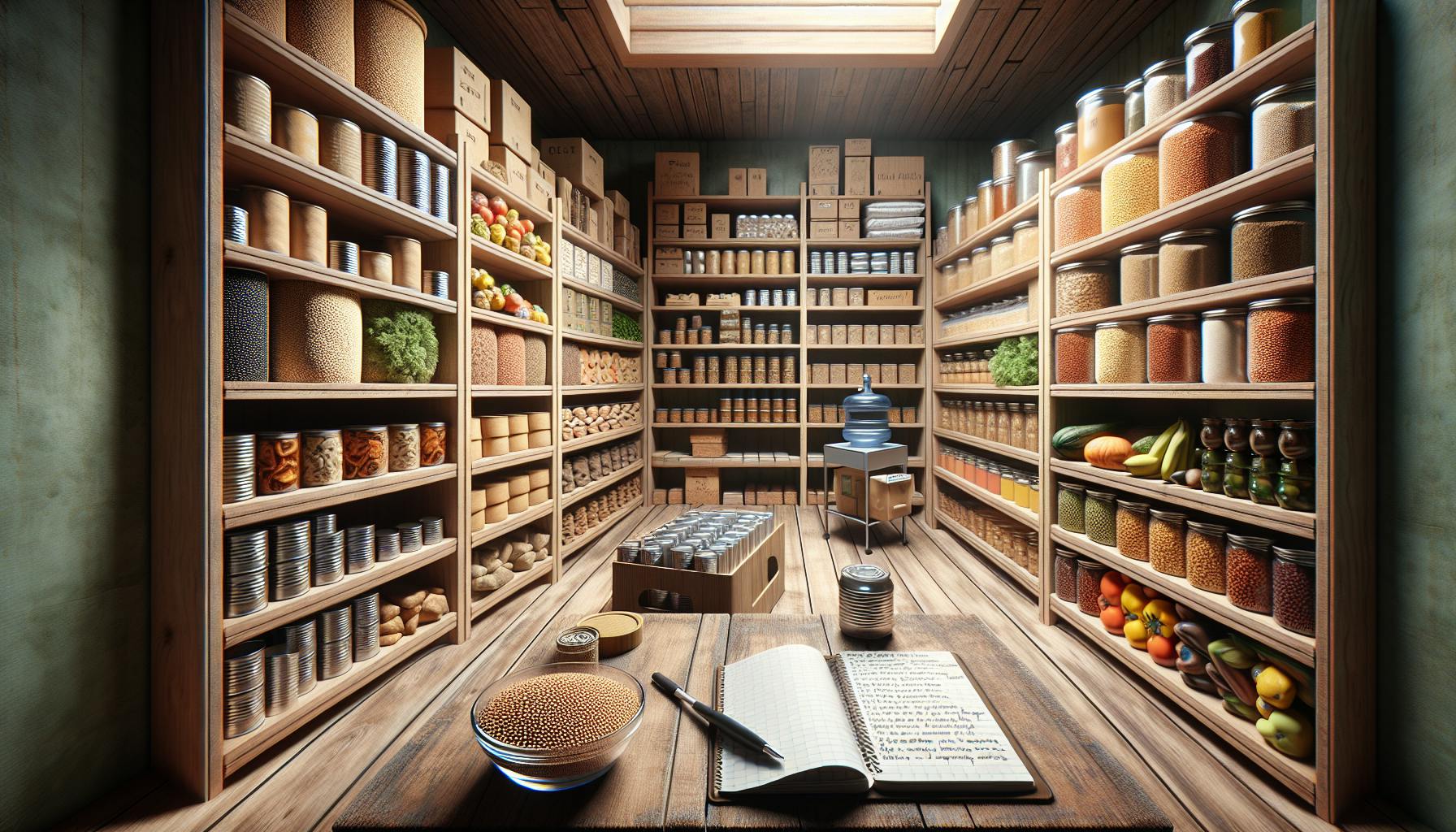 Prepping Food Storage List for Beginners