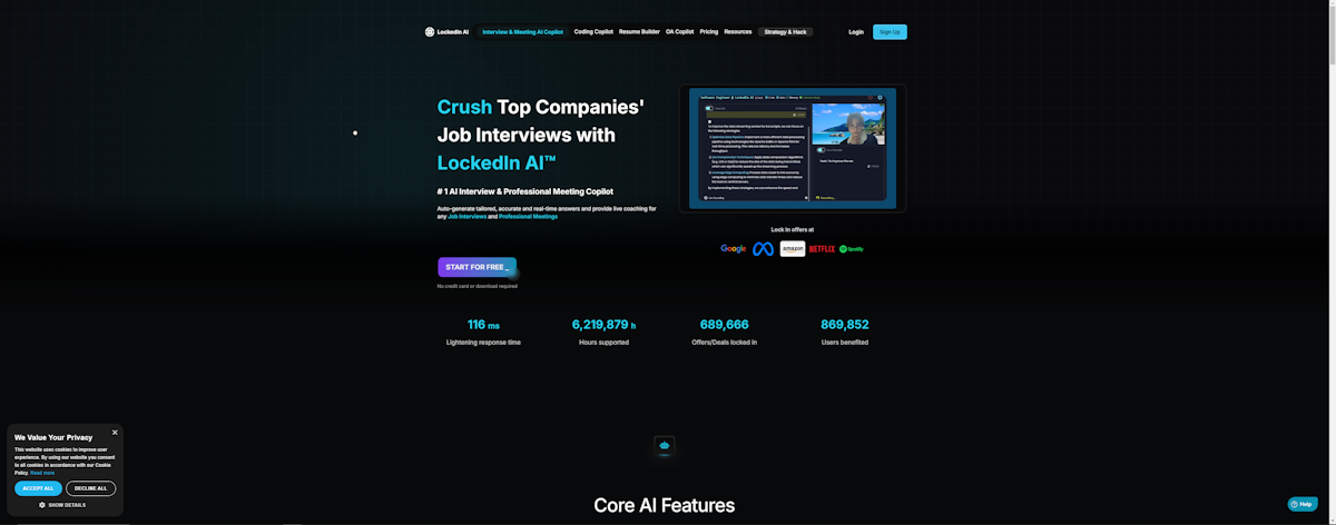 LockedIn AI logo